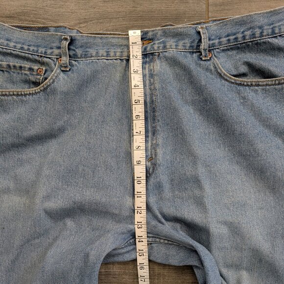 Levi's 569 Loose Straight Fit Jeans Men's Size 42x30 Medium Wash - Picture 8 of 13